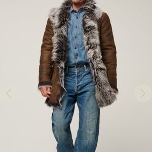 Men's Large Sheepskin Jacket